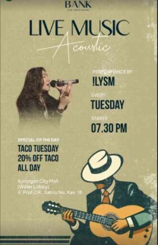 THE BANK KUNINGAN JAKARTA - TUESDAY