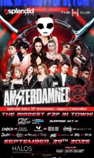 THE H CLUB SCBD JAKARTA - AMSTERDAMNED