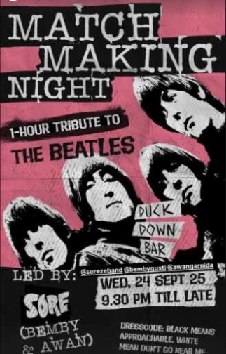 DUCK DOWN GUNAWARMAN JAKARTA - MATCH MAKING NIGHT