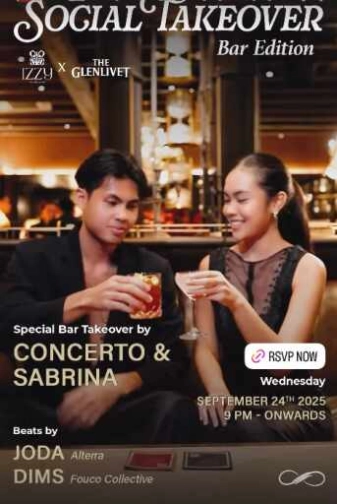 IZZY SOCIAL CLUB GUNAWARMAN JAKARTA - SOCIAL TAKEOVER