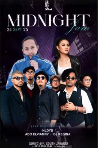 LUFRE BAR & LOUNGE SENOPATI JAKARTA - MIDNIGHT PARTY