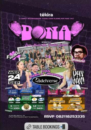 TEKIRA BLOK M JAKARTA - DONA