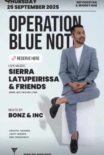 007 COCKTAIL & WHISKY BAR SENOPATI JAKARTA - OPERATION BLUE NOTE