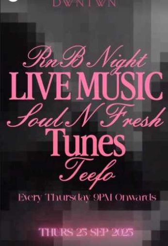 DWNTWN JAKARTA PUSAT - RNB NIGHT