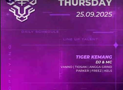 GOLDEN TIGER KEMANG JAKARTA -THURSDAY