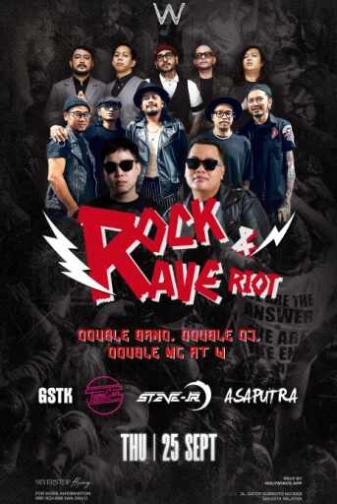 W SUPER CLUB TEBET JAKARTA - ROCK & RAVE RIOT