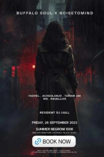 BOF KEMANG JAKARTA - BUFFALO SOUL X NOISETOMIND