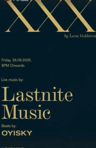 LEON GOLD STEIN SCBD JAKARTA - FRIDAY