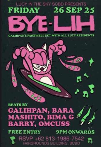 LUCY IN THE SKY SCBD JAKARTA - FRIDAY