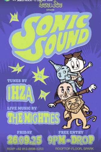 LUCY IN THE SKY SPARK SENAYAN JAKARTA - SONIC SOUND