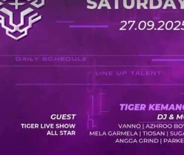 GOLDEN TIGER KEMANG JAKARTA  SATURDAY