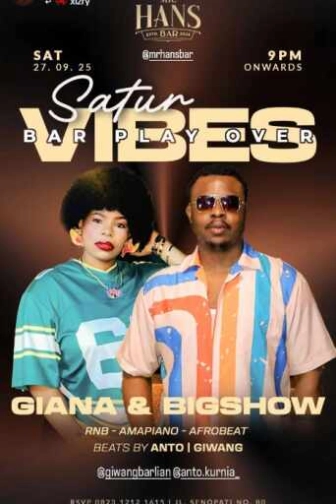 MR HANS BAR SENOPATI JAKARTA - SATUR VIBES