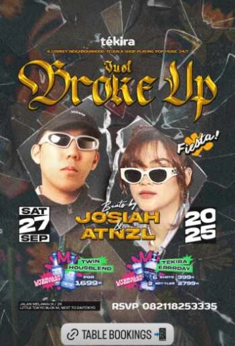 TEKIRA BLOK M JAKARTA - JUST BROKE UP