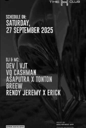 THE H CLUB SCBD JAKARTA - SATURDAY