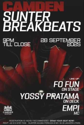 CAMDEN SUNTER JAKARTA - BREAKBEATS
