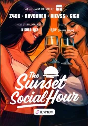 IZZY SOCIAL CLUB GUNAWARMAN JAKARTA - THE SUNSET SOCIAL HOUR