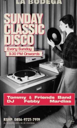 JAYA PUB MENTENG JAKARTA - SUNDAY CLASSIC DISCO