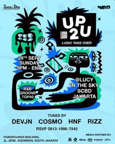 LUCY IN THE SKY SCBD JAKARTA - UP2U