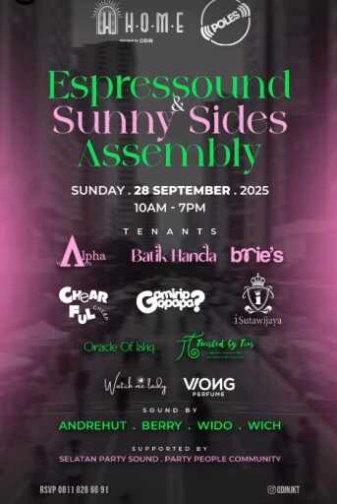 ODIN JAKARTA - ESPRESSOUND SUNNY & SIDES ASSEMBLY