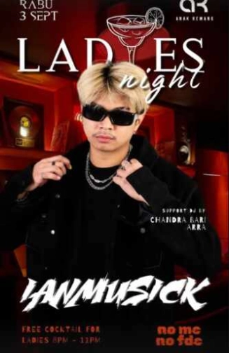 ANAK KEMANG CAFE JAKARTA - LADIES NIGHT