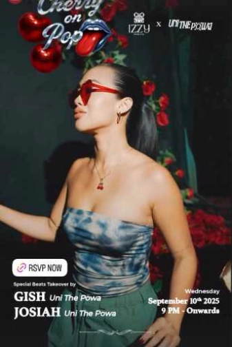 IZZY SOCIAL CLUB GUNAWARMAN JAKARTA - CHERRY ON POP