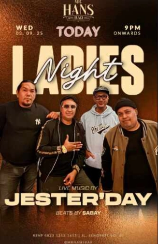 MR HANS BAR SENOPATI JAKARTA - LADIES NIGHT