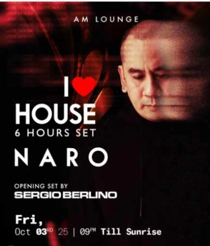 AM LOUNGE SCBD JAKARTA - I❤️HOUSE " 6 Hours Set Edition