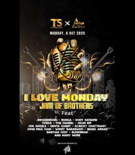 AMETHYST CLUB JAKARTA - I LOVE MONDAY JAM OF BROTHERS