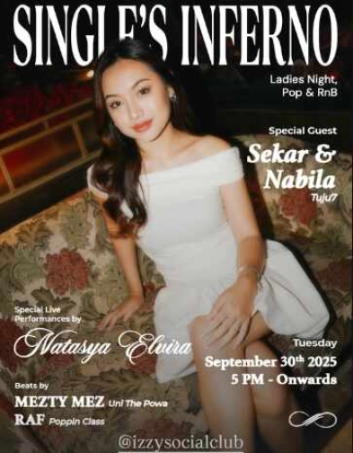 IZZY SOCIAL CLUB GUNAWARMAN JAKARTA - SINGLE
