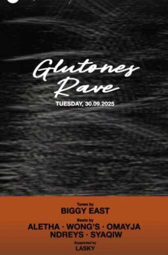 STALK SCBD JAKARTA - GLUTONES RAVE