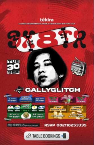 TEKIRA BLOK M JAKARTA - SX8TR