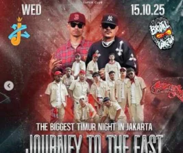 W SUPER CLUB TEBET JAKARTA - JOURNEY TO THE EAST