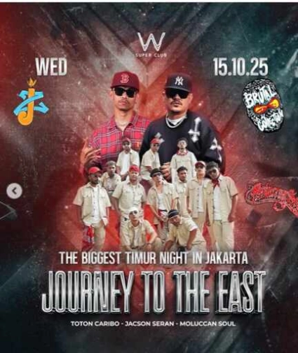 W SUPER CLUB TEBET JAKARTA - JOURNEY TO THE EAST