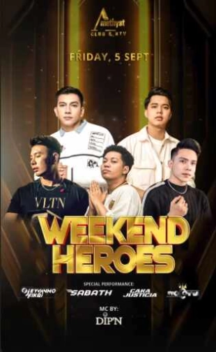 AMETHYST CLUB JAKARTA - WEEKEND HEROES