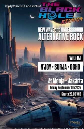 MENJA RESTO & LOUNGE PONDOK INDAH JAKARTA - THE BLACK HOLE REBELION