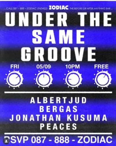 ZODIAC SENOPATI JAKARTA - UNDER THE SAME GROOVE