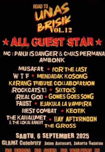 GLAMZ ANTASARI JAKARTA - ROAD RO UNAS BRISIK