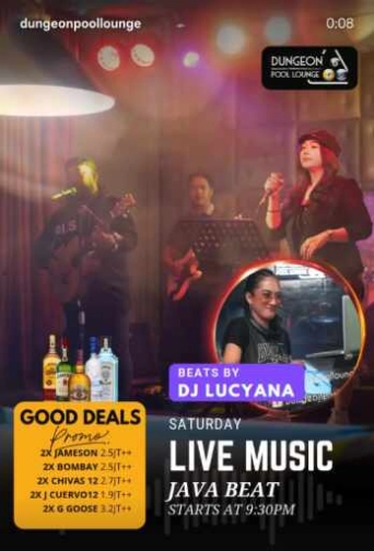 DUNGEON POOL LOUNGE KEMANG JAKARTA - SATURDAY