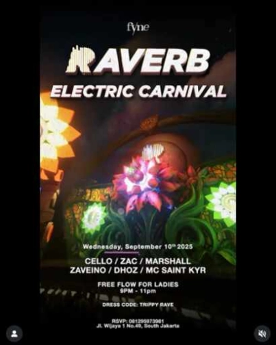 FYNE JAKARTA - RAVERB ELECTRICAL CARNIVAL