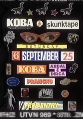 ZODIAC SENOPATI JAKARTA - KOBA & SKUNKTAPE