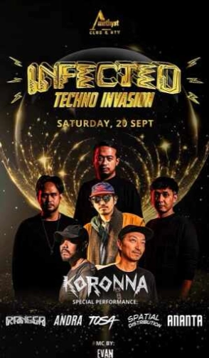 AMETHYST CLUB JAKARTA - INFECTED: TECHNO INVASION
