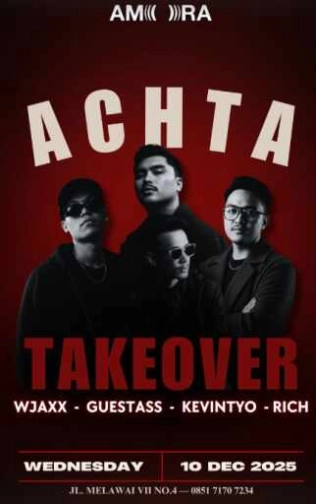 AMORA BLOK M JAKARTA - ACHTA TAKEOVER