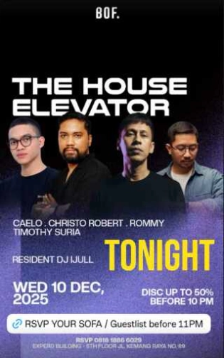 BOF KEMANG JAKARTA - THE HOUSE ELEVATOR