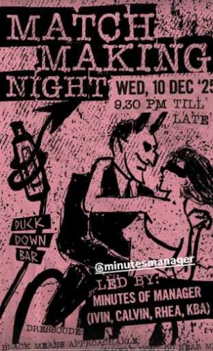 DUCKDOWN GUNAWARMAN JAKARTA - MATCH MATCHING NIGHT