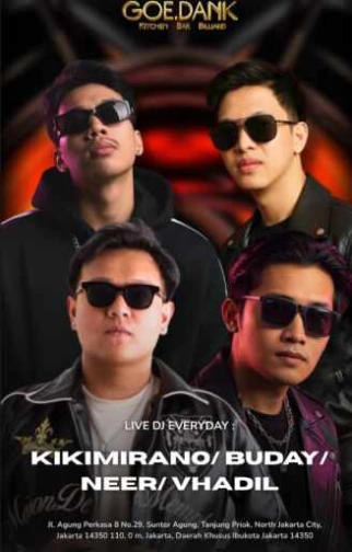 GOE.DANK SUNTER JAKARTA - WEDNESDAY
