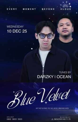 KLOUD SKY DINING & LOUNGE JAKARTA - BLUE VELVET