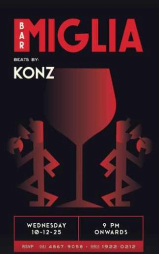 BAR MIGLIA SENOPATI JAKARTA - WEDNESDAY