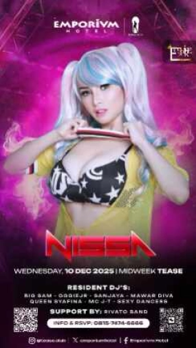 EMPORIUM TEASE CLUB JAKARTA - WEDNESDAY