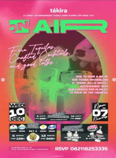 TEKIRA BLOK M JAKARTA - ON AIR