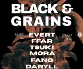 FIFTYSIX JAKARTA  BLACK  GRAINS